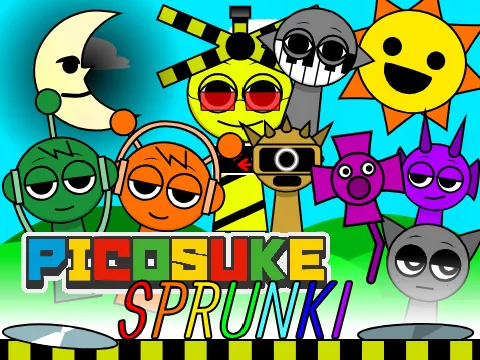 Sprunki but everyone is alive (1) | Interactive Music Mod