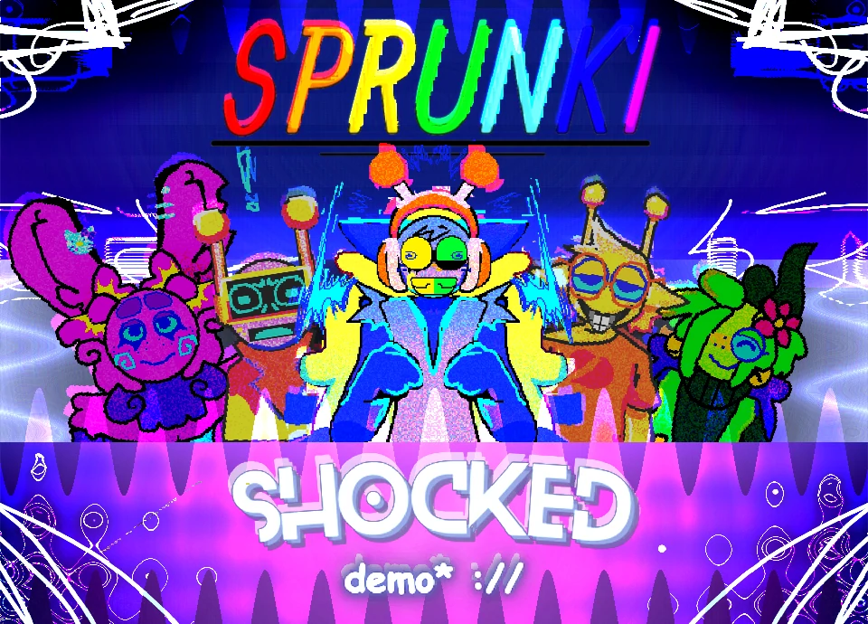 Sprunki Shocked | Create Beats with Shocked Characters